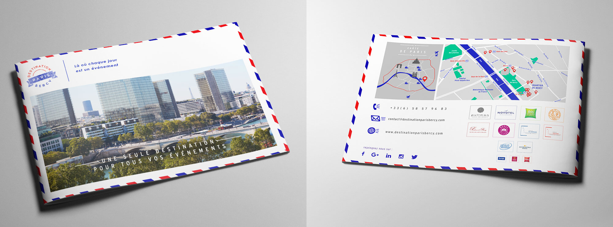 Destination Paris Bercy - une carte postale digitale parisienne